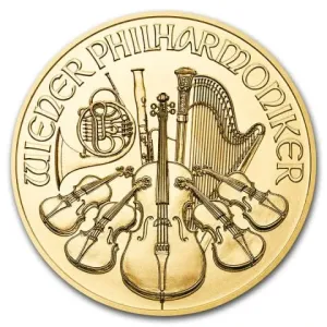 2024  Wiener Philharmoniker Gullmynt 1ozt